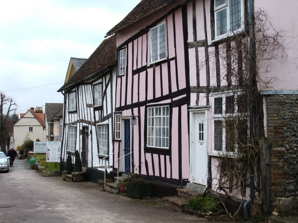 Lavenham High Street by Smee-init