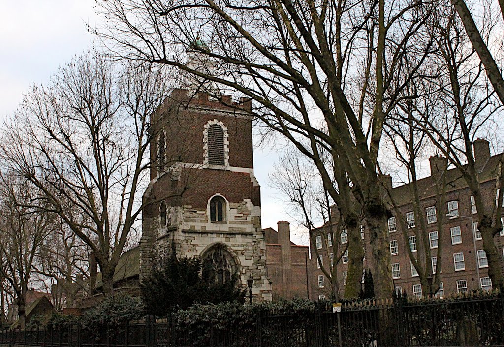 St. Mary's Church, Bow. by David K Hardman