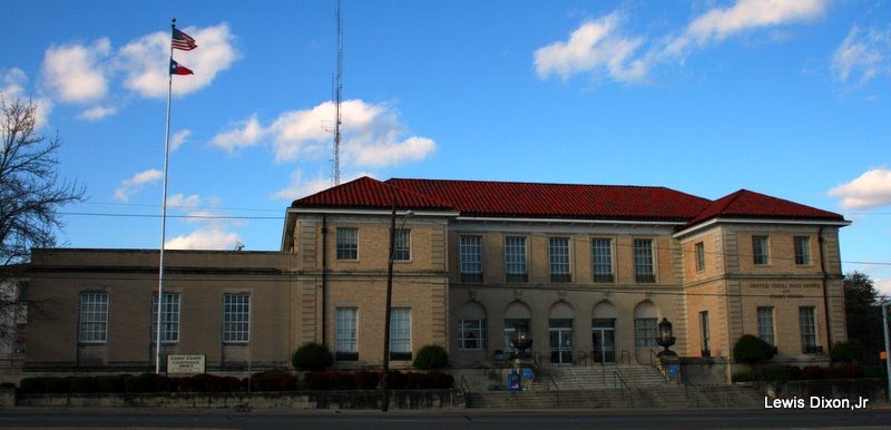 Lamar County US Courthouse and Post Office Paris, Tx by Xonid1