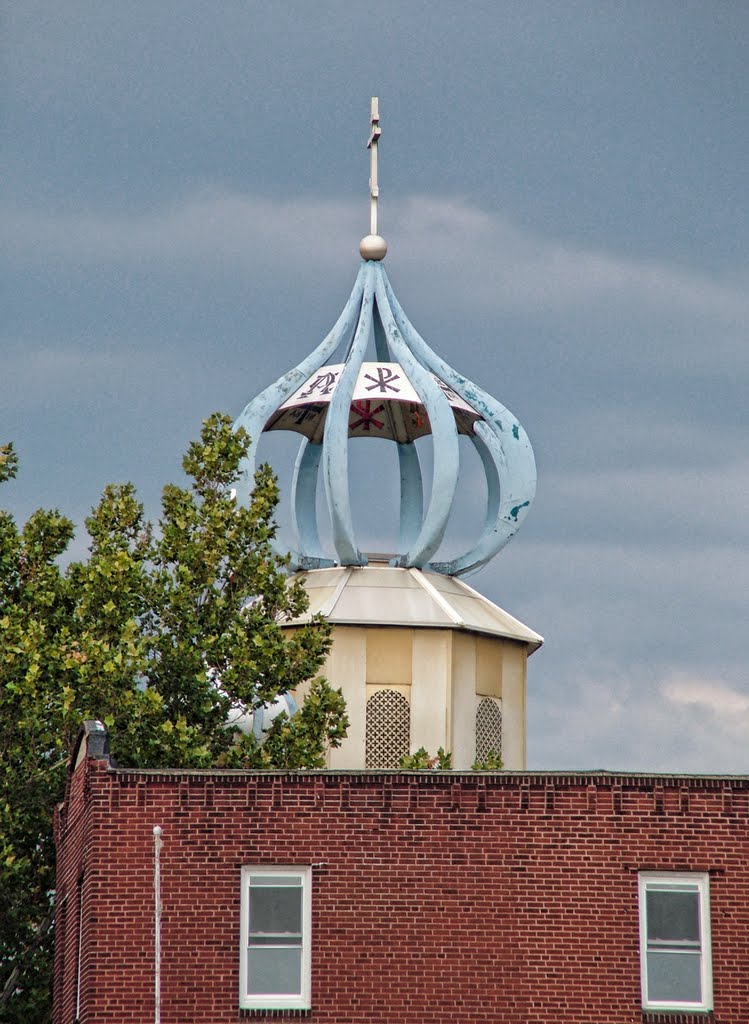 Assumption of the Holy Virgin Orthodox Church steeple by Avagara