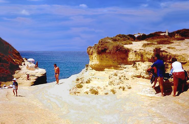 1997.07. - Kerkyra, a day on the beach, in the Sidari - Korfu, egy nap a strandon Szidariban by Péter Farsang