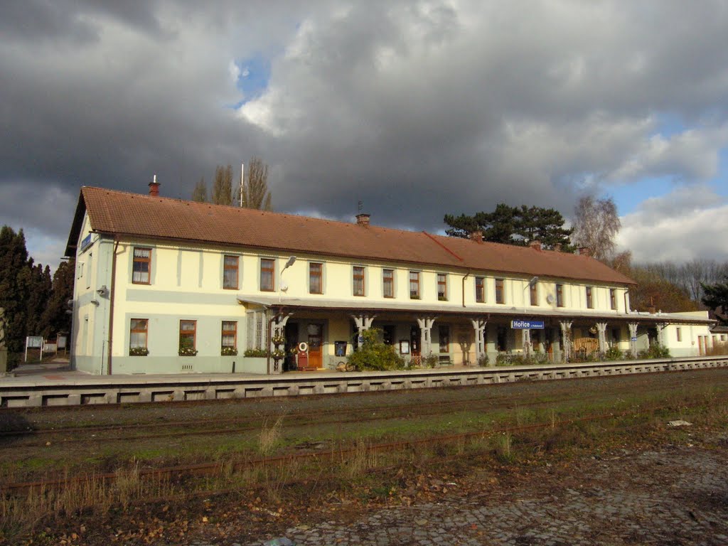 Hořice v Podkrkonoší (Horschitz), refurbished railway Station (2009) by krimauer