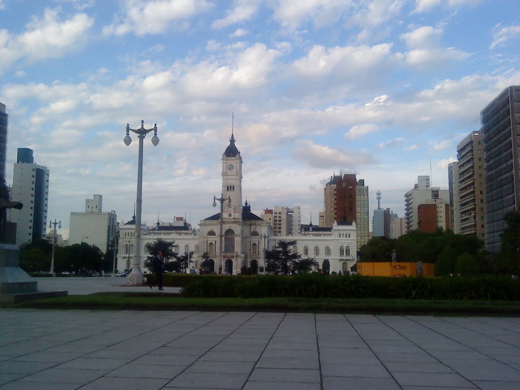 Argentina - La Plata: Plaza Moreno & Municipallidad by Carlos LP