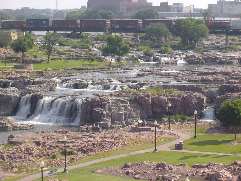 Falls Park- Sioux Falls, S.D. by Michael Bland 71