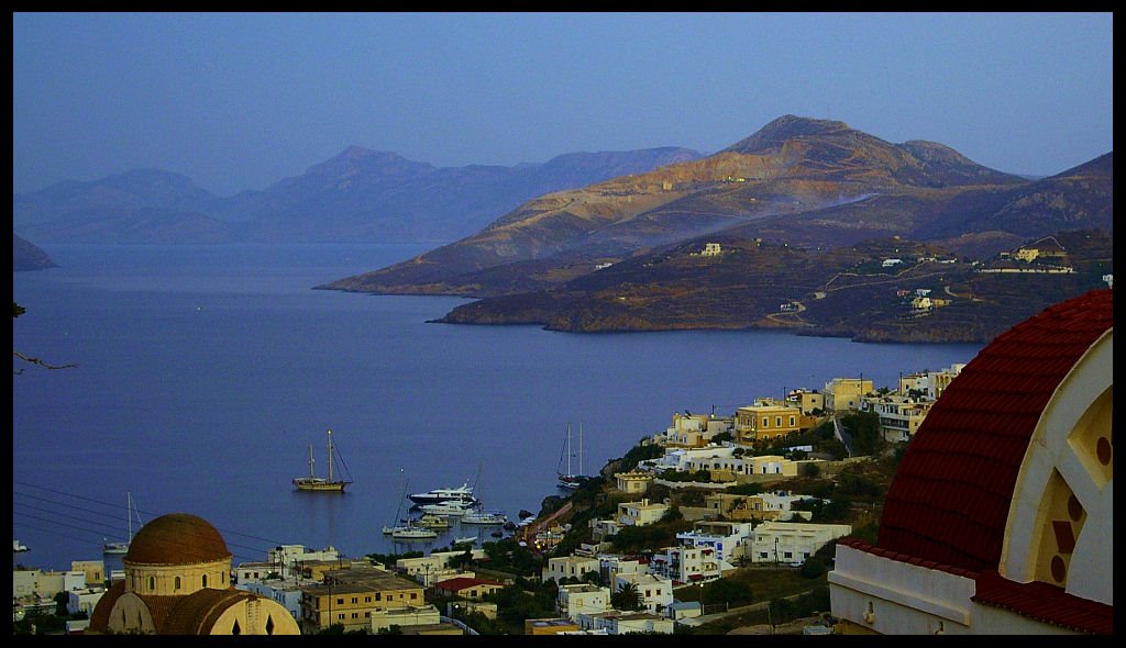 Leros View by Serdar Bilecen