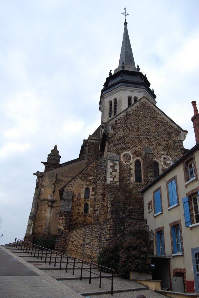 Eglise de Toucy by renedelorme