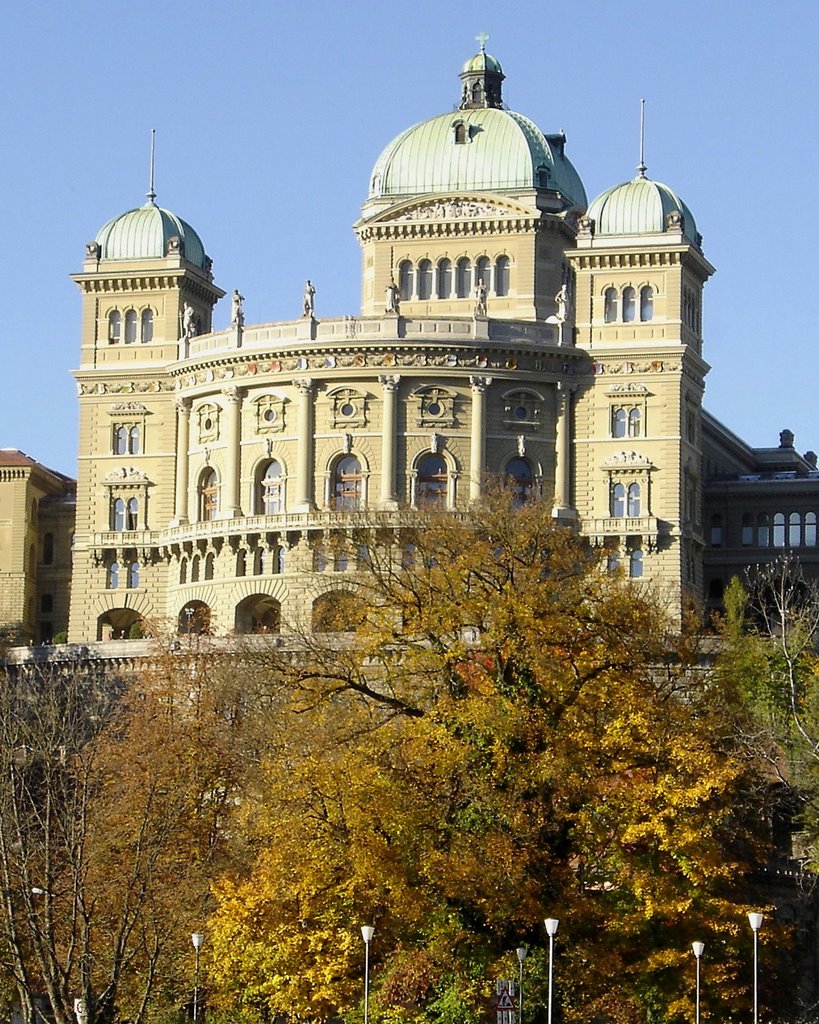 A berni Bundeshaus by Henuska