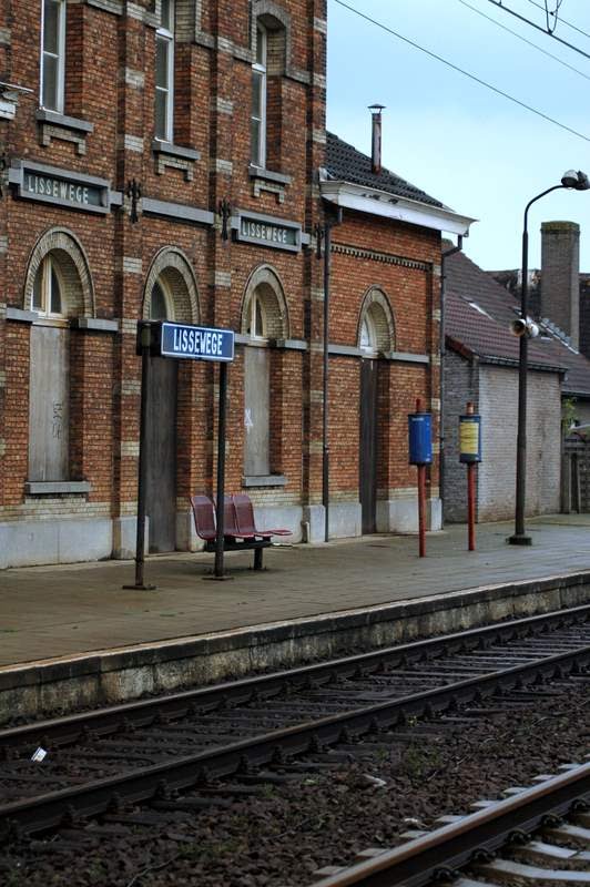 Lissewege train station by Jan Franco