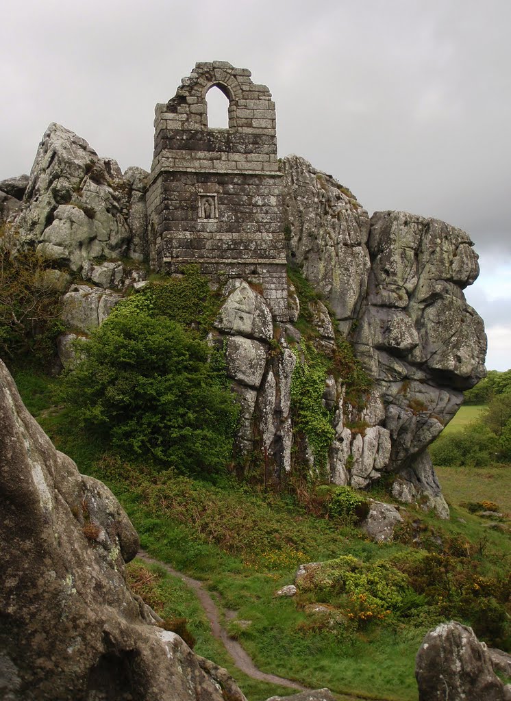 Roche Chapel - Overcast Day by Adrian Farwell