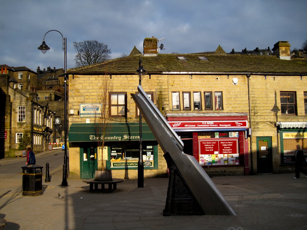 Sculpture, Hebden Bridge by alastairwallace