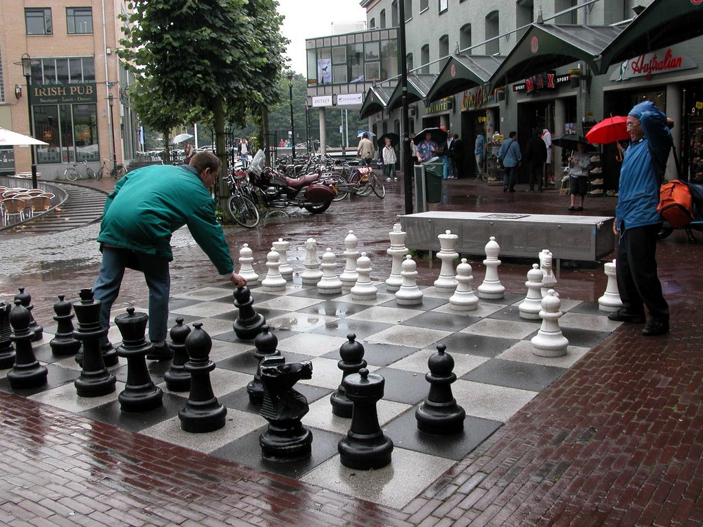 AMSTERDAM-Max Euweplein (Centrum)-Partida de Ajedrez. Nuevos contrincantes. by Carlos Sieiro del Ni…