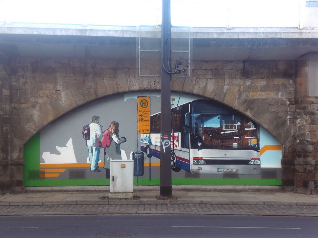 Kunstvoll Gestalltung von Bahntrassenbögen (Bogen 20 ) by killerspargel79