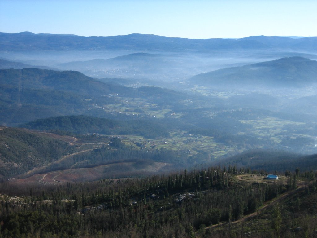 Vista aérea de Ponteareas by Jonathan_taibo