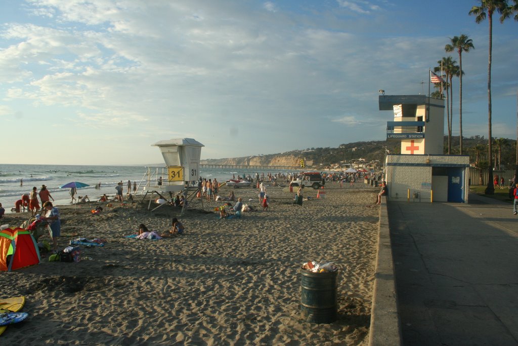 La Jolla Shores Beach, La Jolla, CA by Steve Prendergast