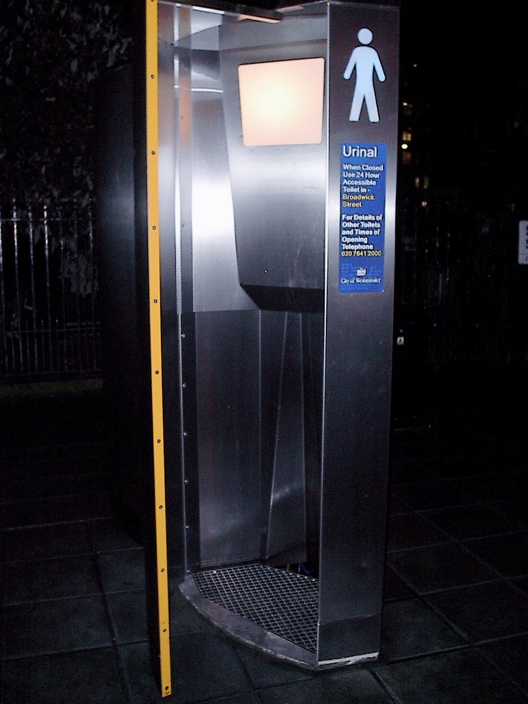 146 01-30 Public Urinal on Soho Square 2 by ©Toodleberry