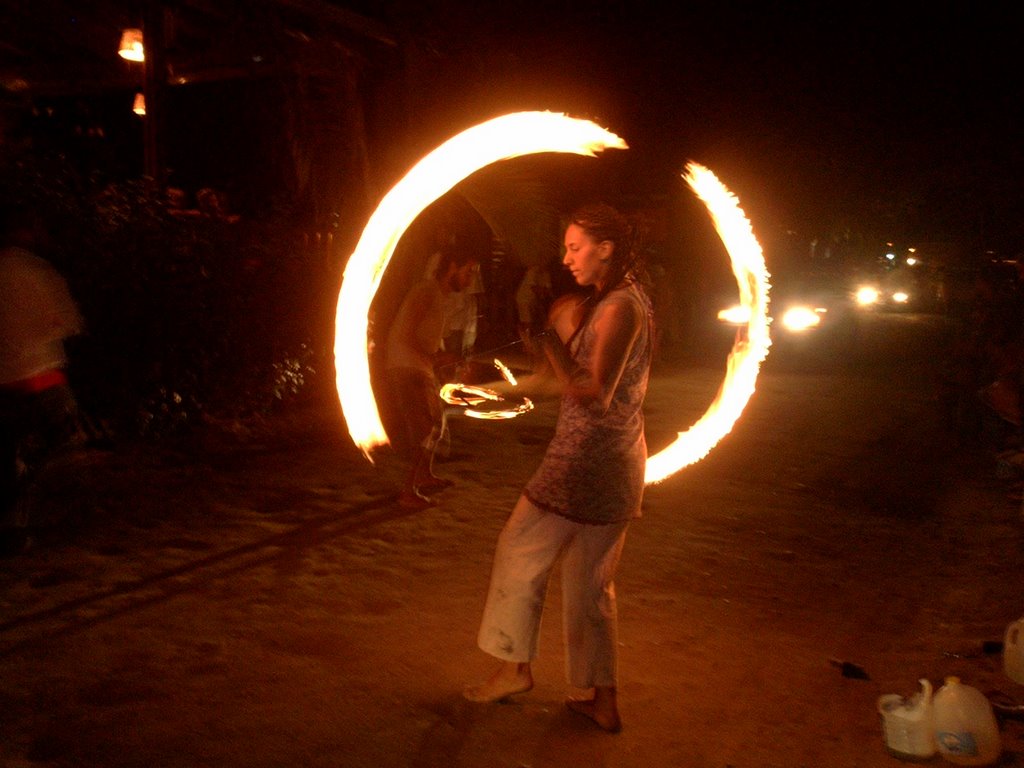 FireGirl in West End by JulioFloresSPS