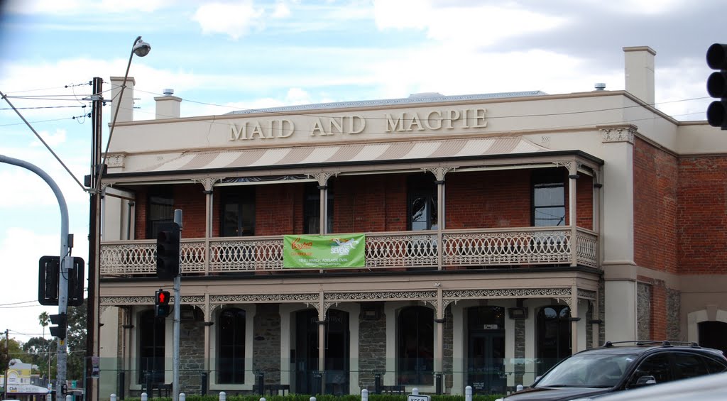 Maid and Magpie Hotel: an Adelaide landmark by Phaedrus Fleurieu