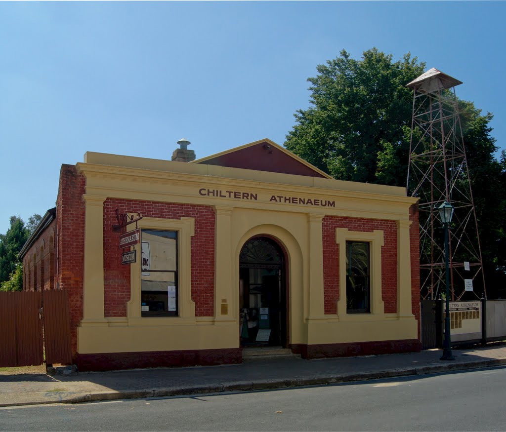 Athenaeum Library (2010). Erected in 1866, this was used as the Town Hall and Council Offices until 1937. It was then used as a Library until 1970. It is now a museum by Muzza from McCrae