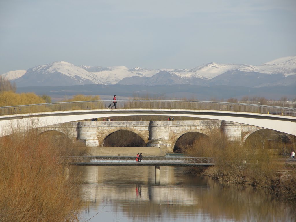 Nieve, agua, puentes, fluir, pasar... by migueljv