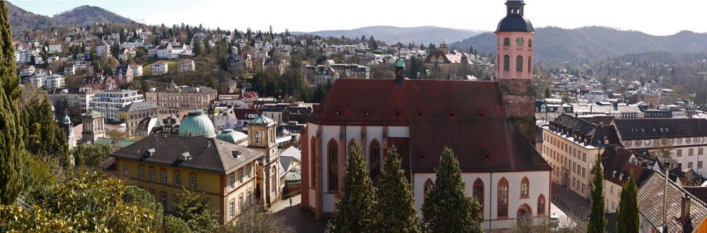 Baden Baden Panorama by marco.marsella