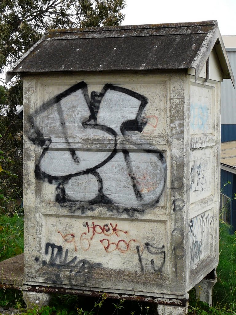 Old signal box by Matthew Spong