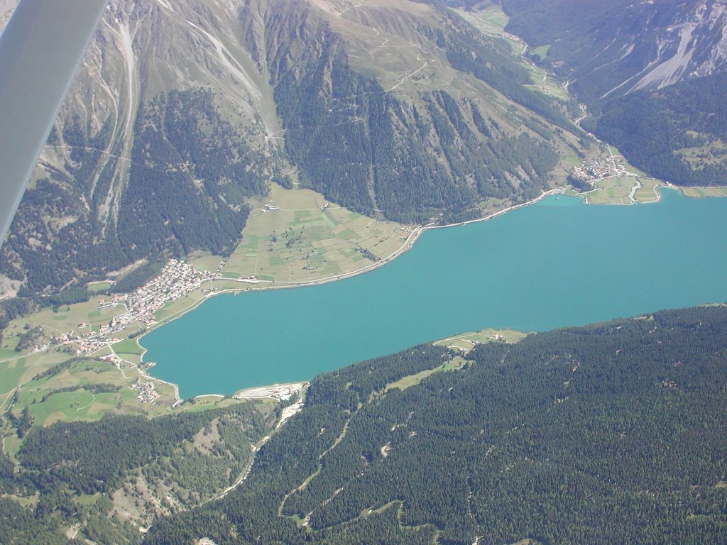 Reschensee - birds view by ml22