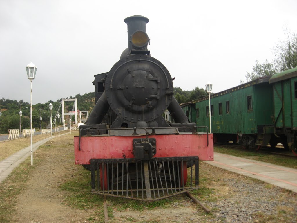 Locomotora, museo Carahue r.c.a. by r.castillo