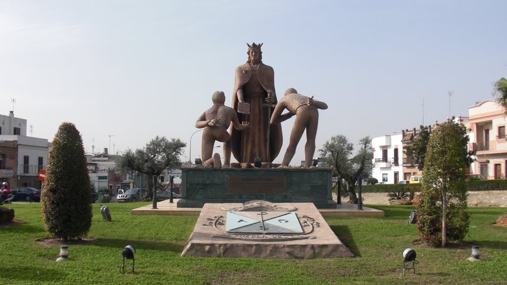 Monumento a Alfonso X el sabio, La Puebla del Río 2010 by PepeTenorio