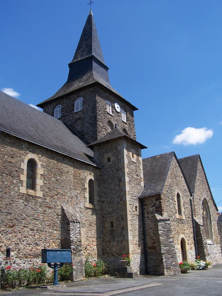 L'église de Fromentières by sud Mayenne Tourisme