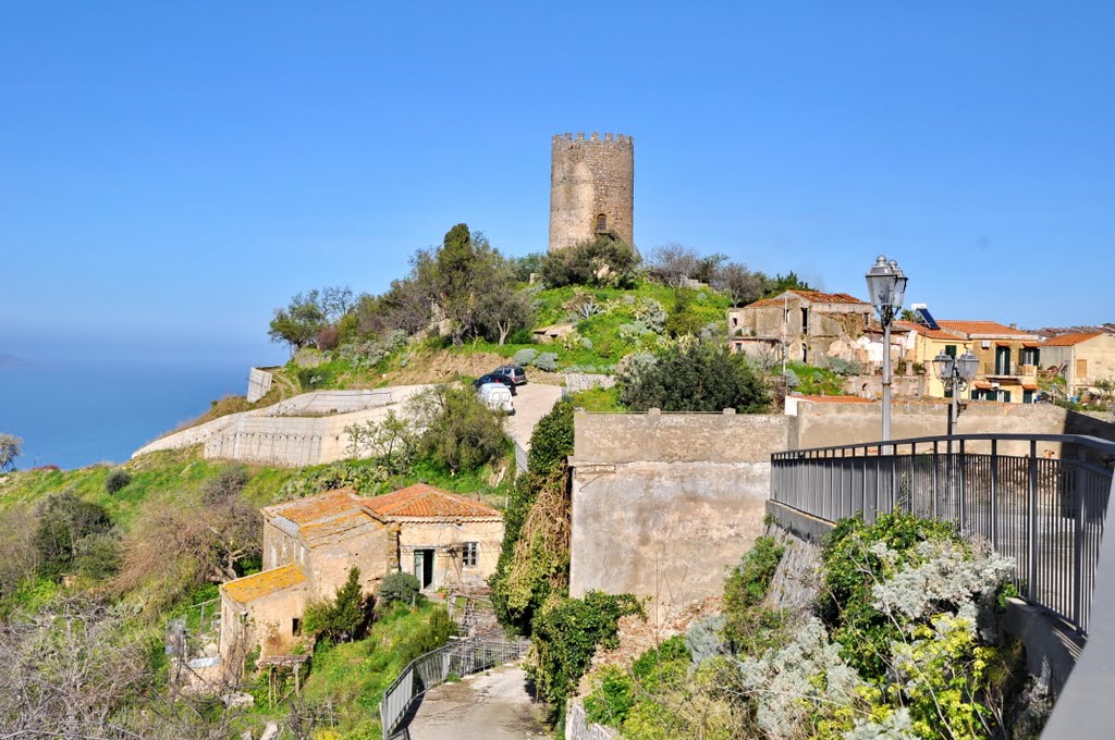 La Torre Saracena. Piraino, Messina. by Nicola e Pina in Sicilia