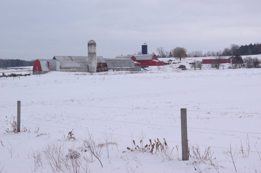 Fordsbush Farms in Winter by AHxJB