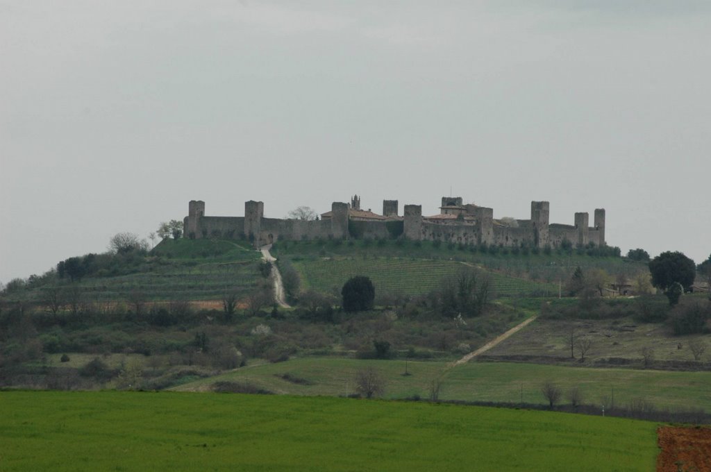 Monteriggioni by wilbywarrior