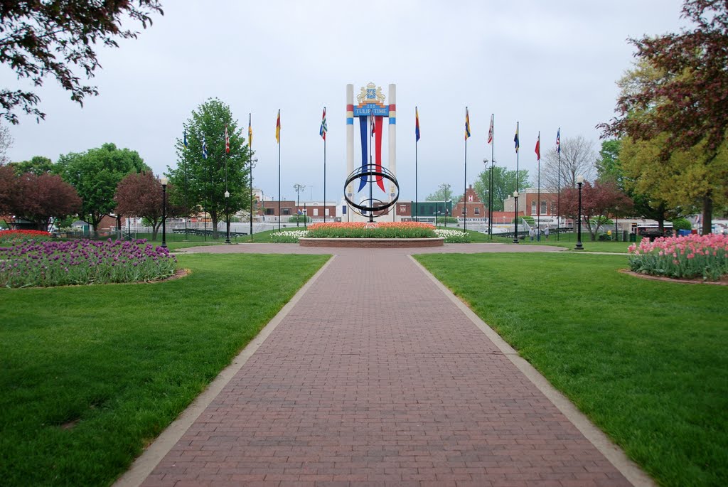 Pella, Iowa town square by Kate81650