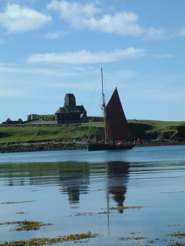 Former Catholic church on Sanday, Canna by David L Stewart