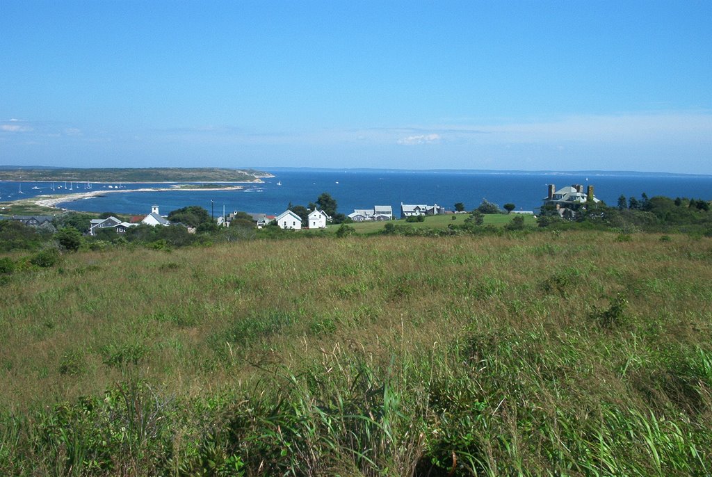 Elizabeth Islands from Cuttyhunk Hilltop by Chris Sanfino