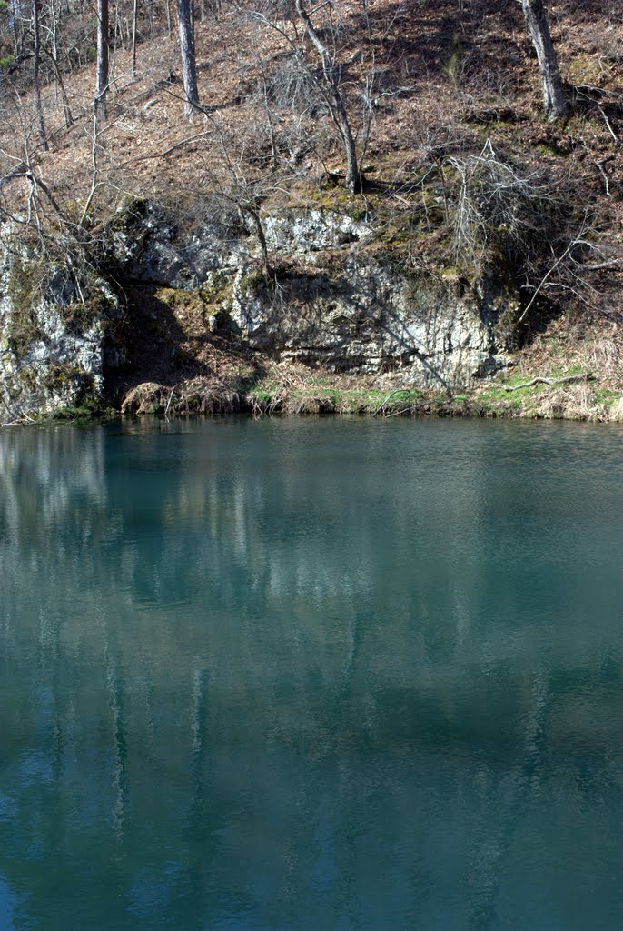 Natural Falls State Park - The "Lake" by Brooks Family