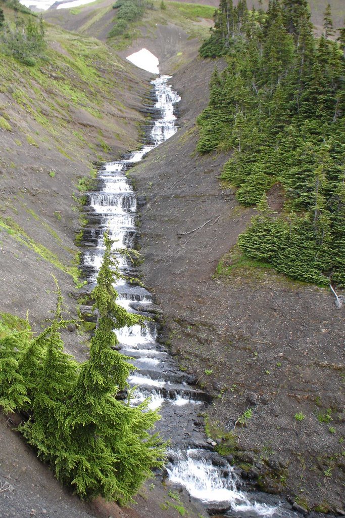 Glacially Fed Step Falls in NWBC by dbaker15