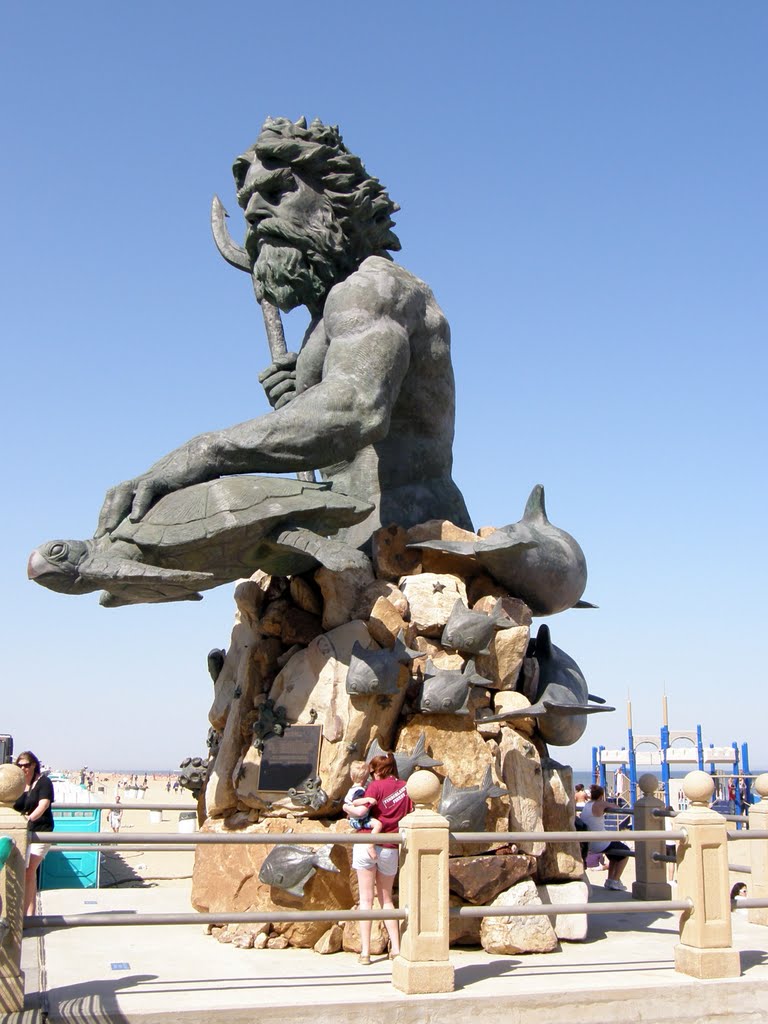 Neptune Rising from the Ocean by © Douglas MacGregor