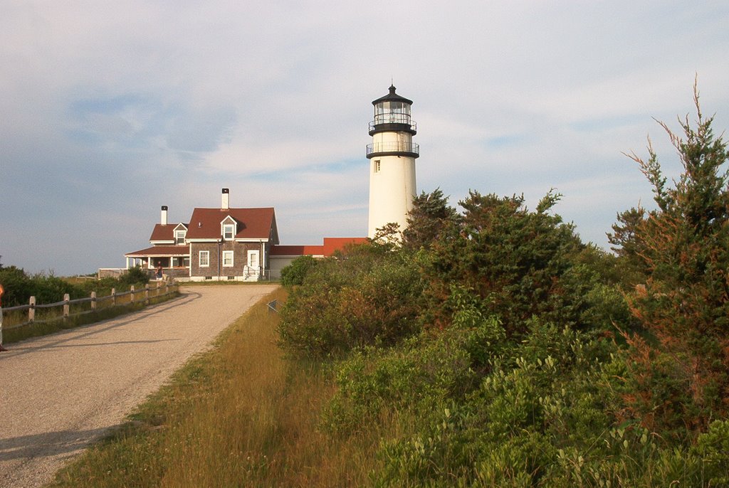 Cape Cod Lighthouse in Highlands by Chris Sanfino