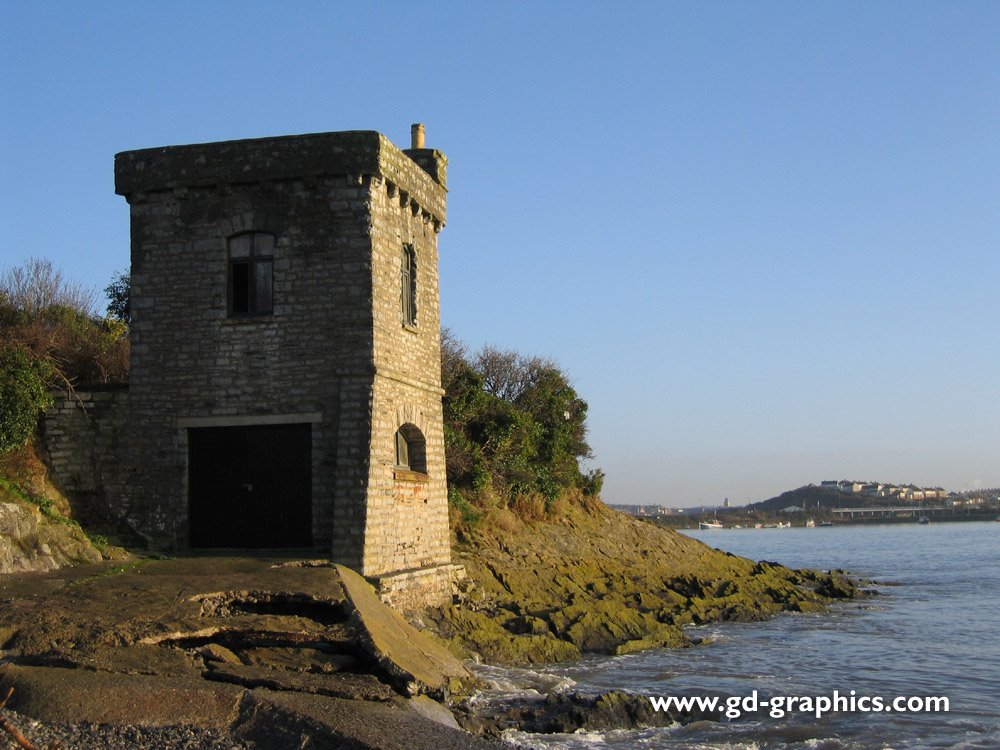 Watchtower Bay, the Knap, Barry, Vale of Glamorgan, Wales, UK by gdgraphics