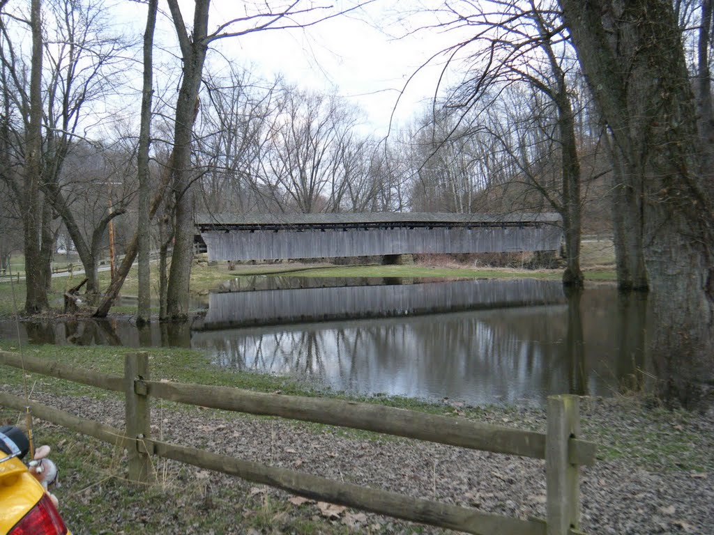 Helmick covered bridge by Yellow Goldwing