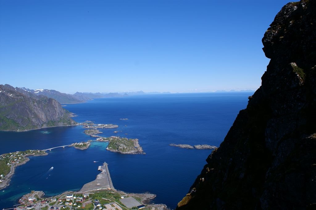 Reine Eagle View by Peter van de Haar