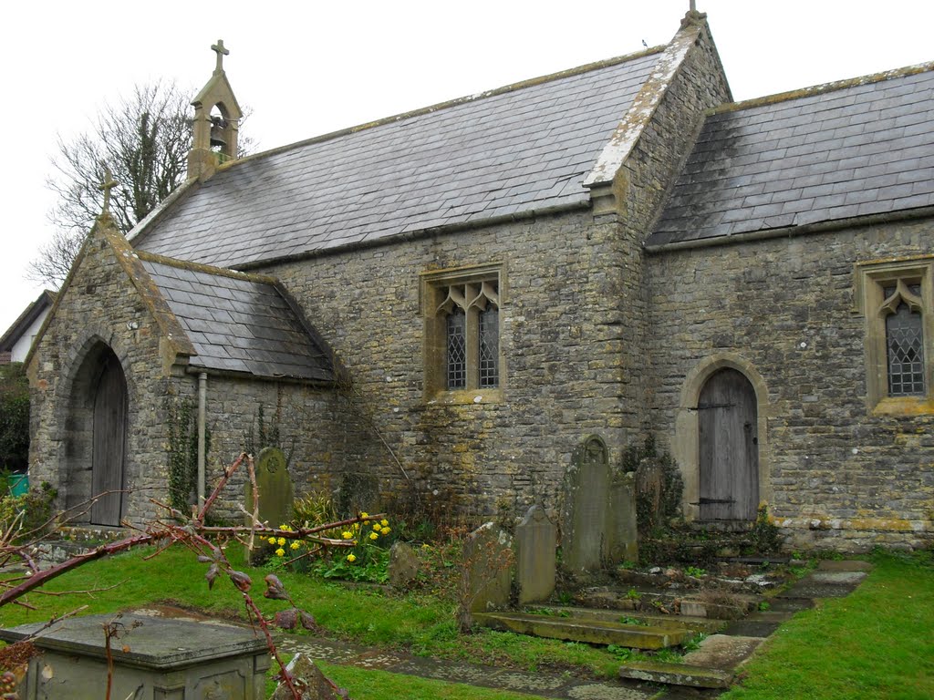 Church at Lavernock Point by Kaiser MacCleg