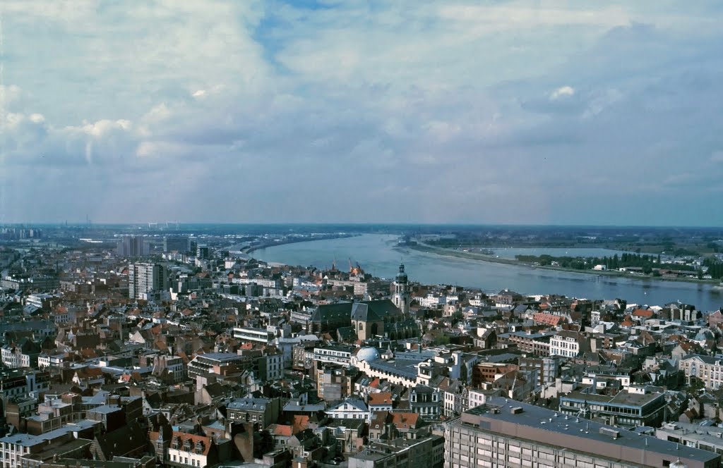 Antwerpen view - 1985 by Isaie D analogue