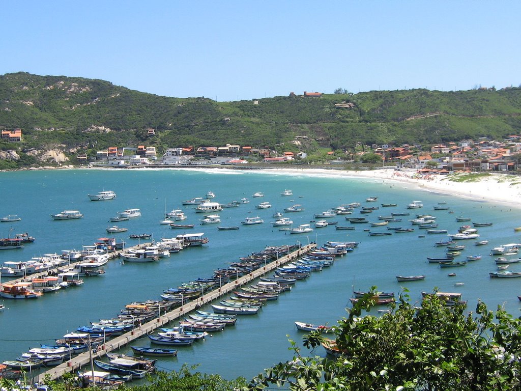 Praia dos anjos,pier, arraial do cabo by p.pamela