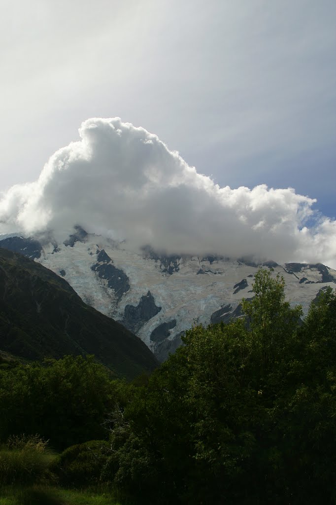 Mt Sefton wears its Evening Gown by Ian Stehbens