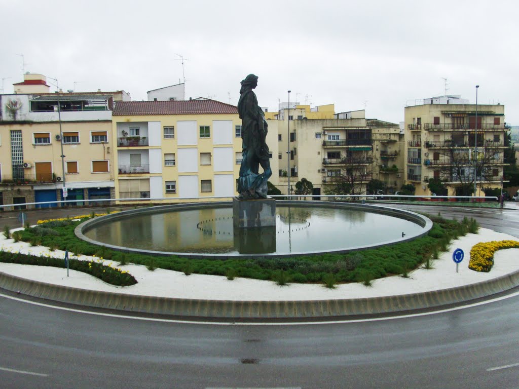 Mérida - Praça José Zorrilla / Av Rainha Sofia, 2010Mar by Luís Boléo