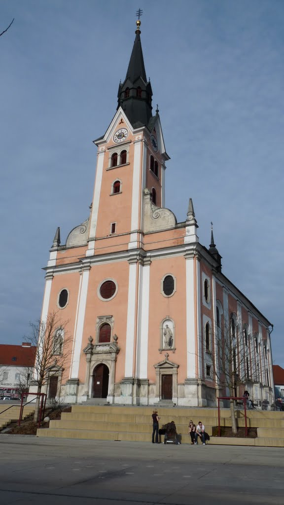 Stadtpfarrkirche Hl. Laurentius - Szent Lőrinc templom by Dr. Pinczés Sándor