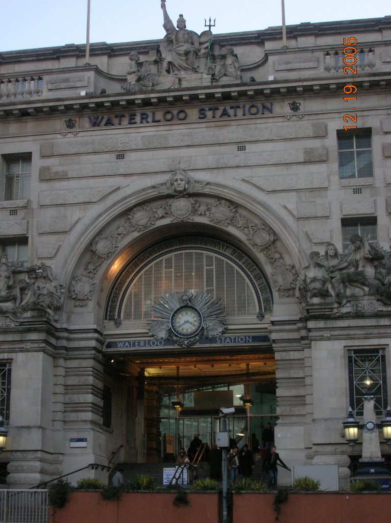 Waterloo Station by Sean Martillo