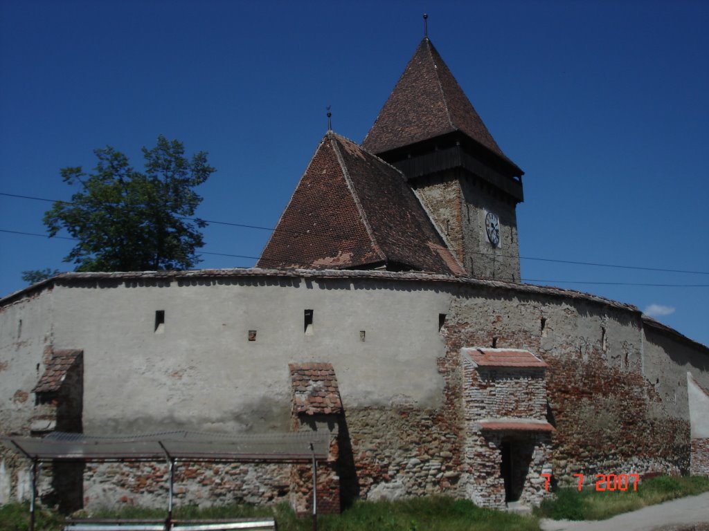 Biserica fortificata din Axente Sever (1322) by ©christake